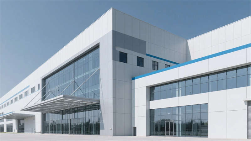 科技融合，生態(tài)智能，合肥半導(dǎo)體廠(chǎng)房裝修設(shè)計(jì)效果圖