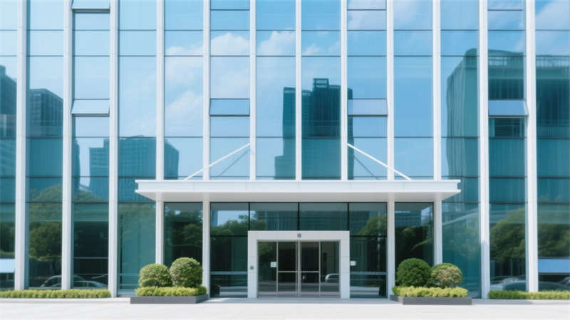 生態(tài)融合空間，合肥聯(lián)合體辦公樓裝修設(shè)計(jì)效果圖欣賞