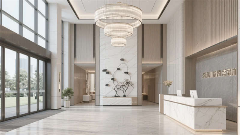 高效靈活空間設(shè)計(jì)，合肥8000平辦公樓裝修設(shè)計(jì)效果圖
