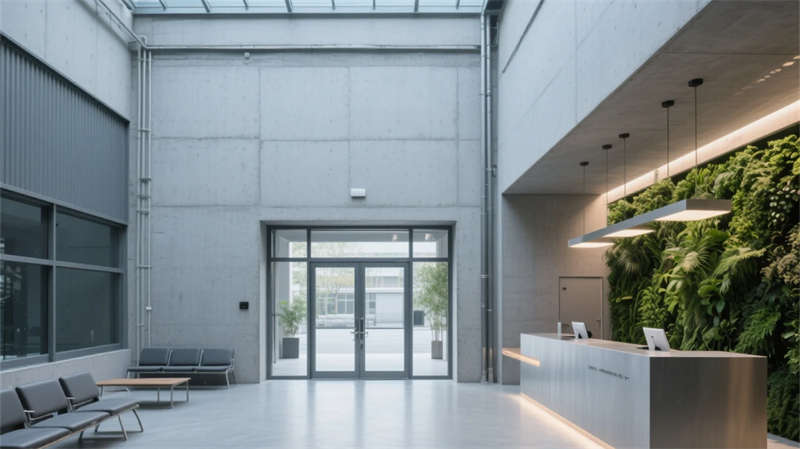 智能人性化, 合肥現(xiàn)代工業(yè)風(fēng)廠(chǎng)房裝修設(shè)計(jì)效果圖