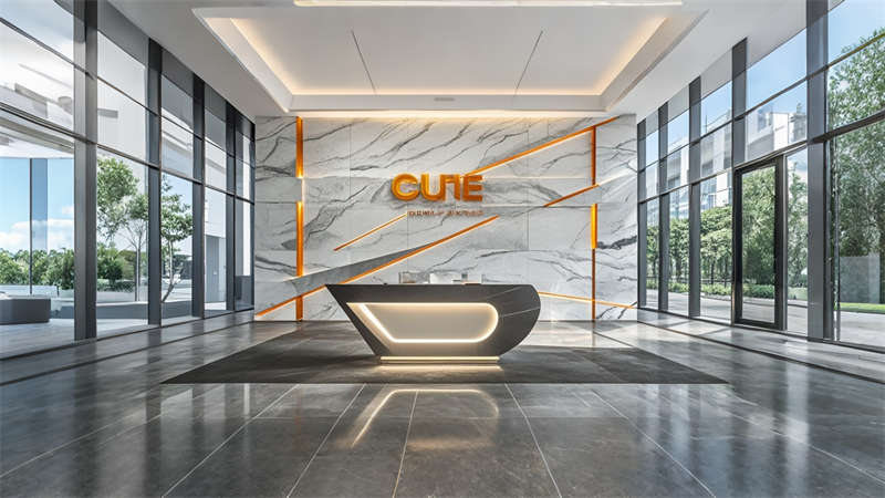 合肥1800平辦公室裝修設(shè)計(jì)效果圖欣賞