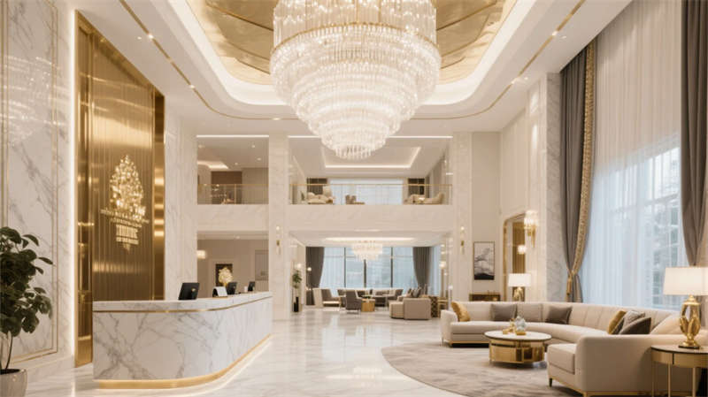 精致奢華新境界，合肥6000平酒店裝修設(shè)計(jì)效果圖