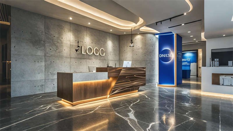 合肥1500平辦公室裝修設(shè)計(jì)效果圖欣賞