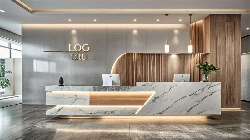 合肥2000平辦公室裝修設(shè)計(jì)效果圖欣賞