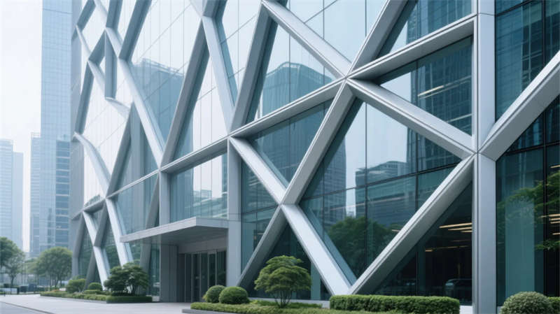 創(chuàng)新幾何美學(xué)，合肥3000平現(xiàn)代簡約辦公空間設(shè)計(jì)裝修效果圖