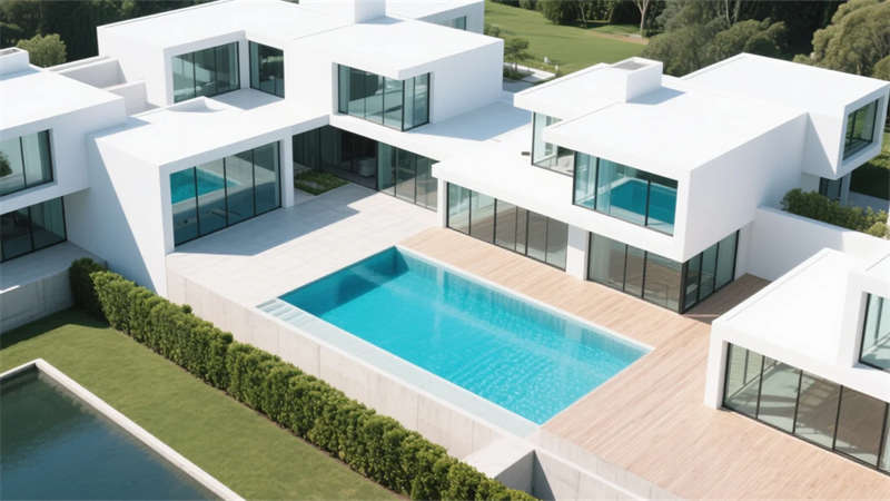 無(wú)界光影，靜謐幾何——合肥2000平民宿裝修設(shè)計(jì)效果圖