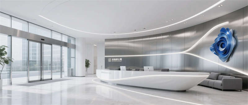 智感互聯(lián)，靈動(dòng)空間——合肥金融企業(yè)辦公樓裝修設(shè)計(jì)效果圖欣賞