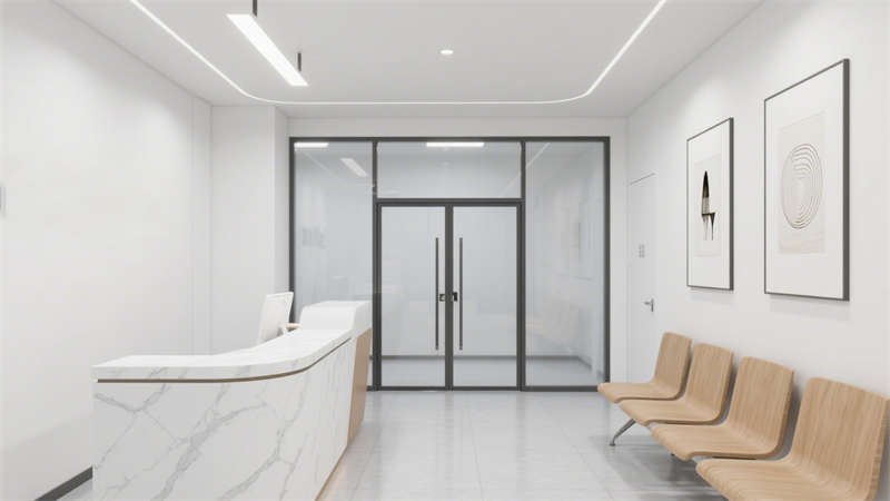 合肥醫(yī)院設(shè)計(jì)：口腔診療空間方案，簡(jiǎn)約化專(zhuān)業(yè)氛圍