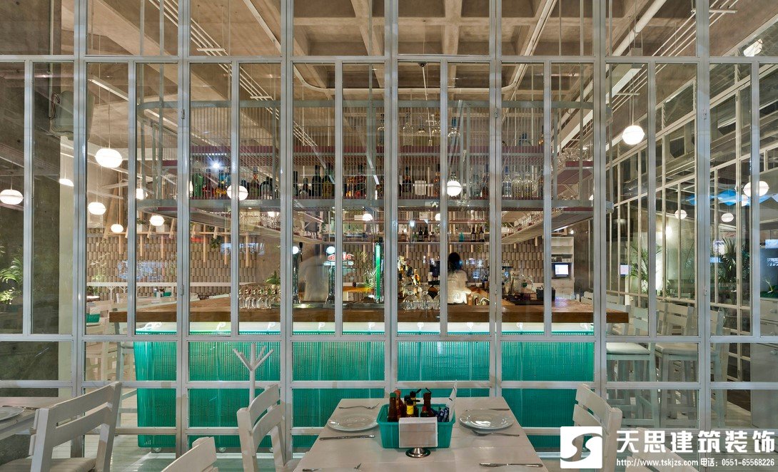 簡單時尚的合肥韓式餐飲店三種裝修設(shè)計(jì)