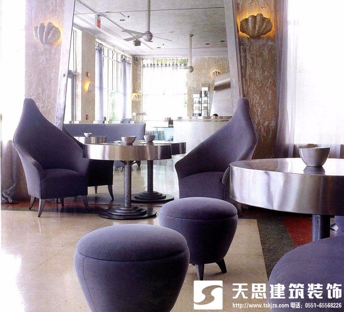 合肥現(xiàn)代風格咖啡廳裝修設(shè)計最溫柔的異國風情