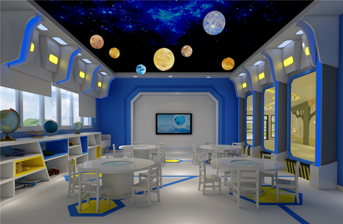 合肥幼兒園裝修設(shè)計-富嘉名城幼兒園